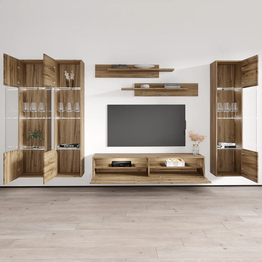 Fly C 35TV Floating Entertainment Center - Image 94
