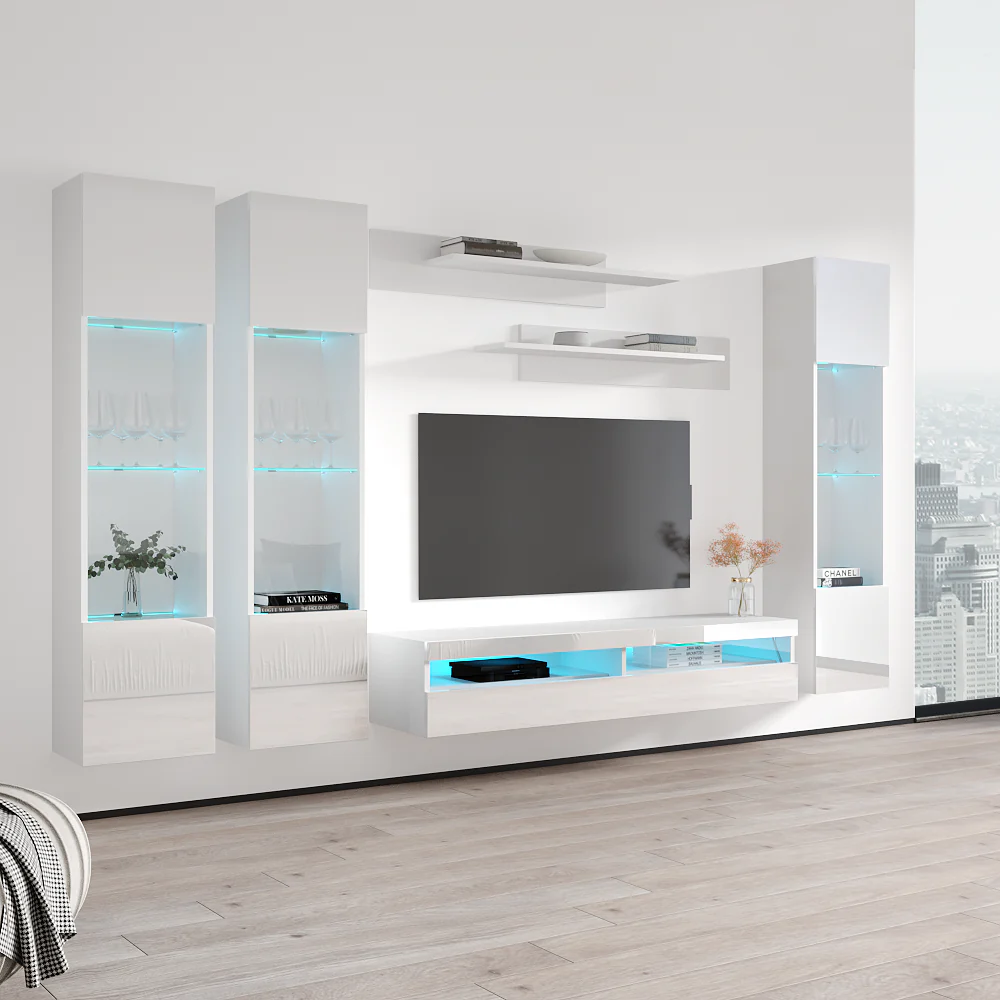Fly C 35TV Floating Entertainment Center - Image 98