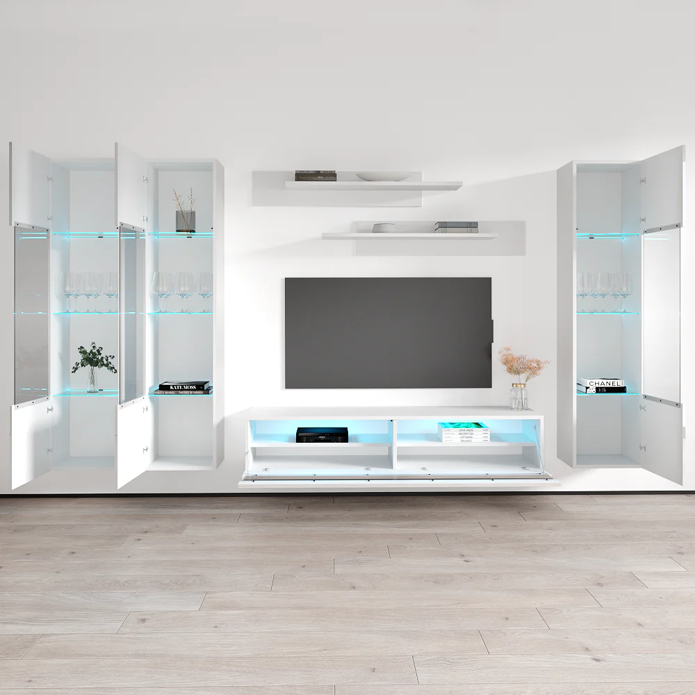 Fly C 35TV Floating Entertainment Center - Image 99