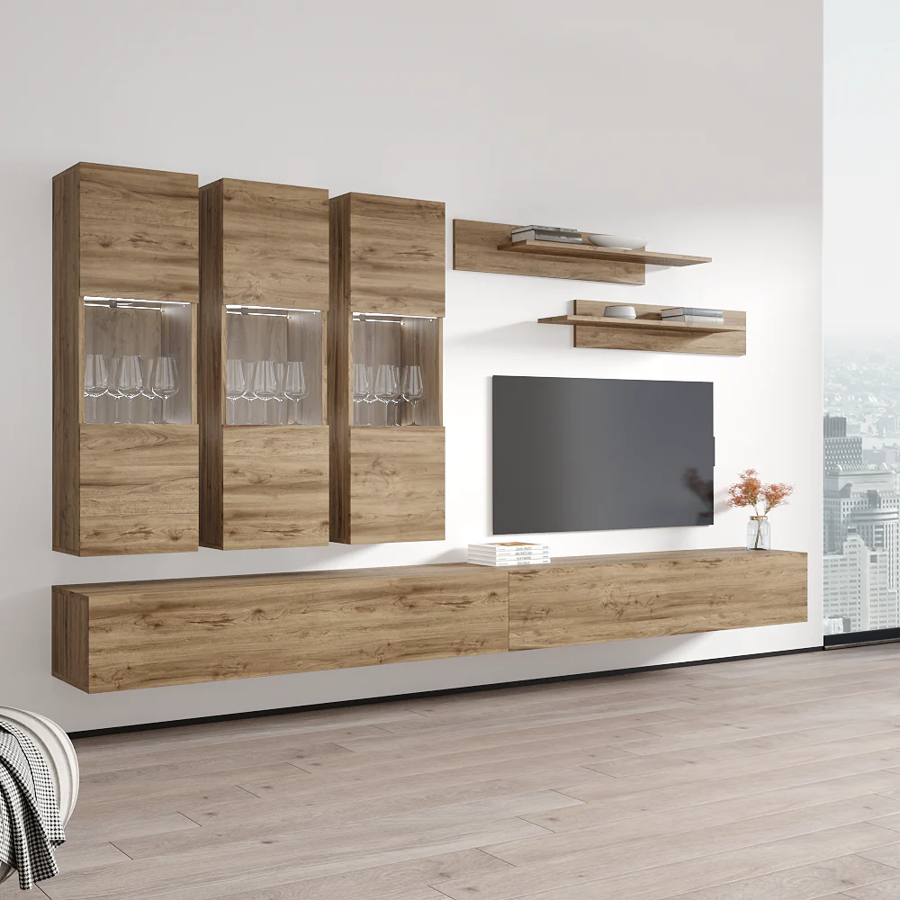 Fly E 30TV Floating Entertainment Center - Image 33