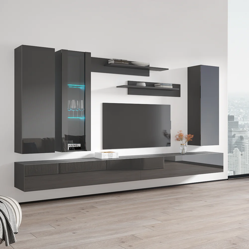 Fly E 30TV Floating Entertainment Center - Image 68