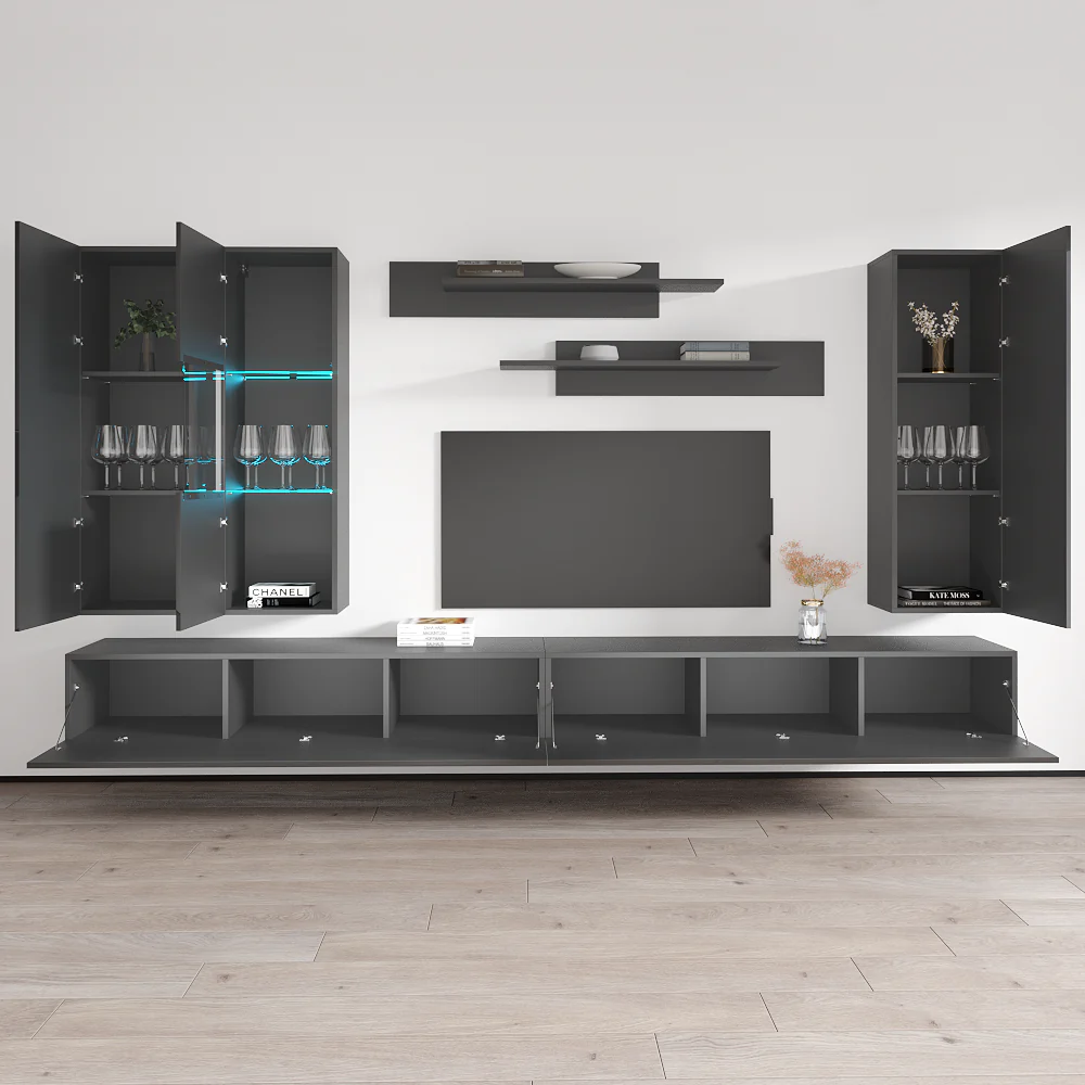 Fly E 30TV Floating Entertainment Center - Image 89