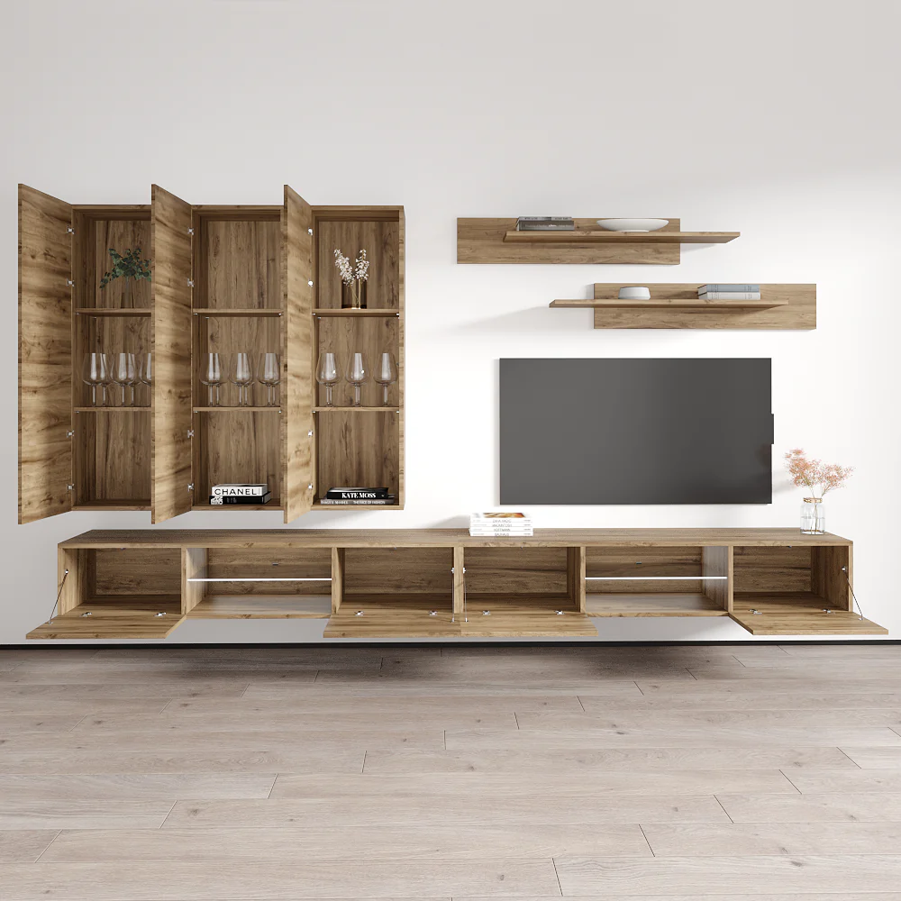 Fly E 33TV Floating Entertainment Center - Image 14