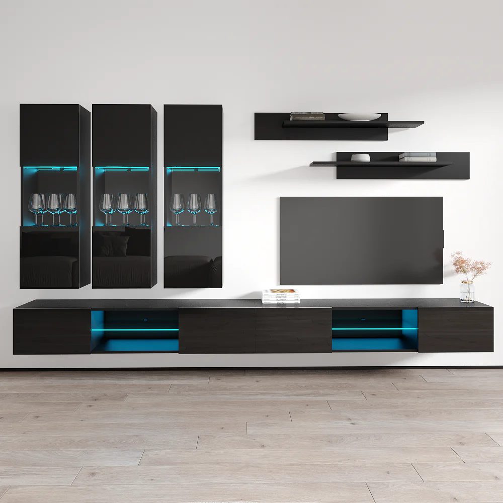 Fly E 33TV Floating Entertainment Center - Image 21