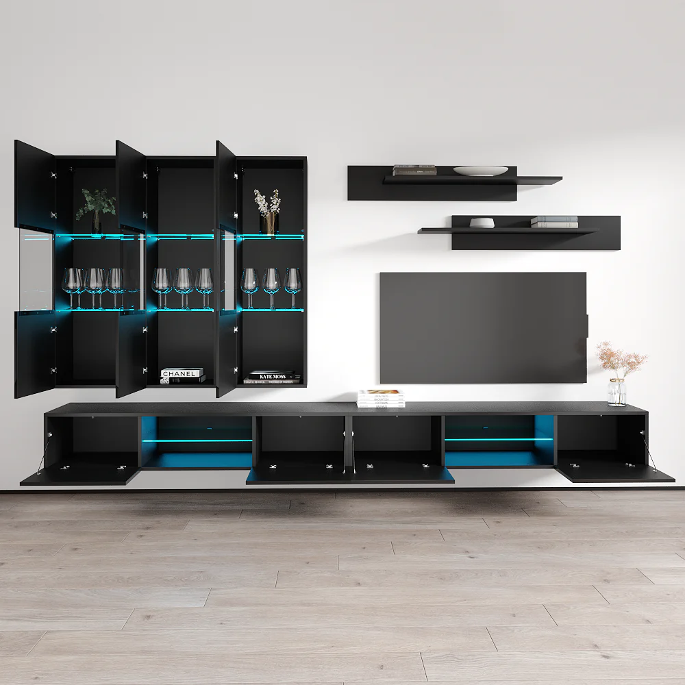 Fly E 33TV Floating Entertainment Center - Image 24