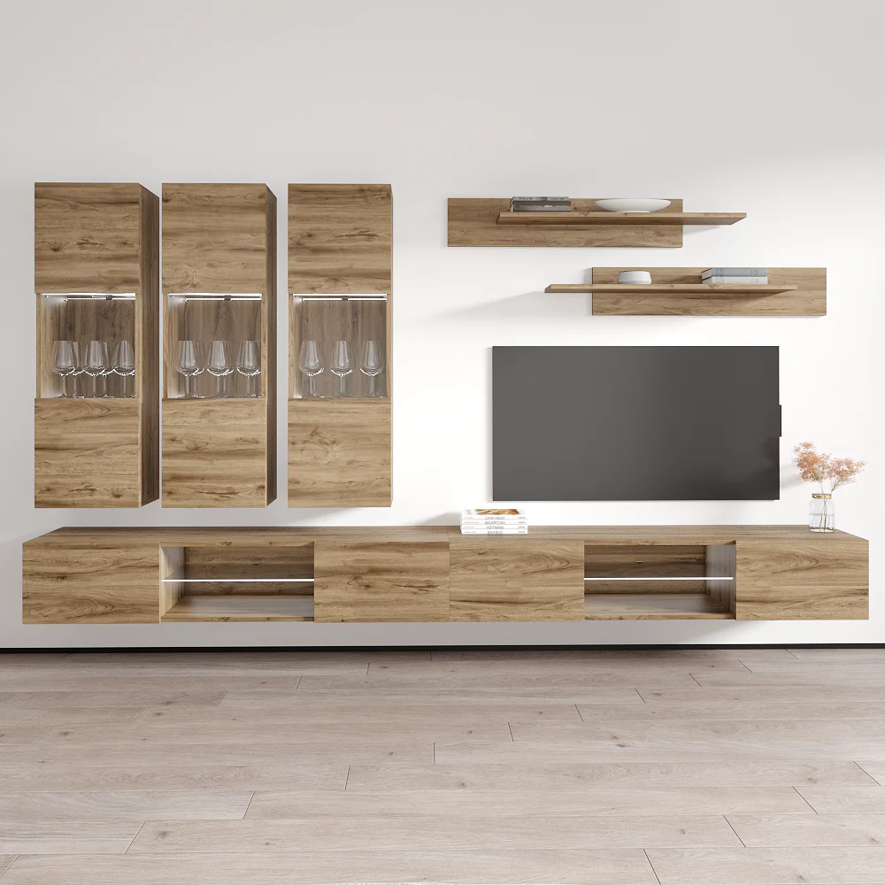 Fly E 33TV Floating Entertainment Center - Image 31