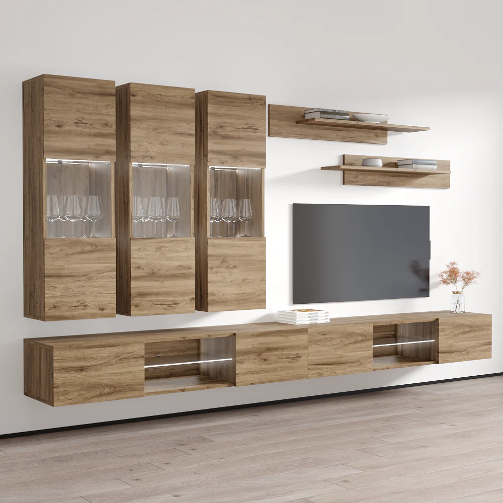 Fly E 33TV Floating Entertainment Center - Image 32