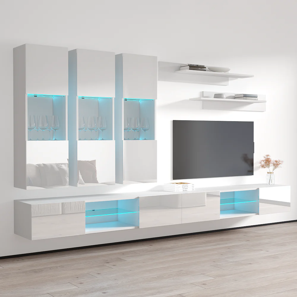 Fly E 33TV Floating Entertainment Center - Image 37