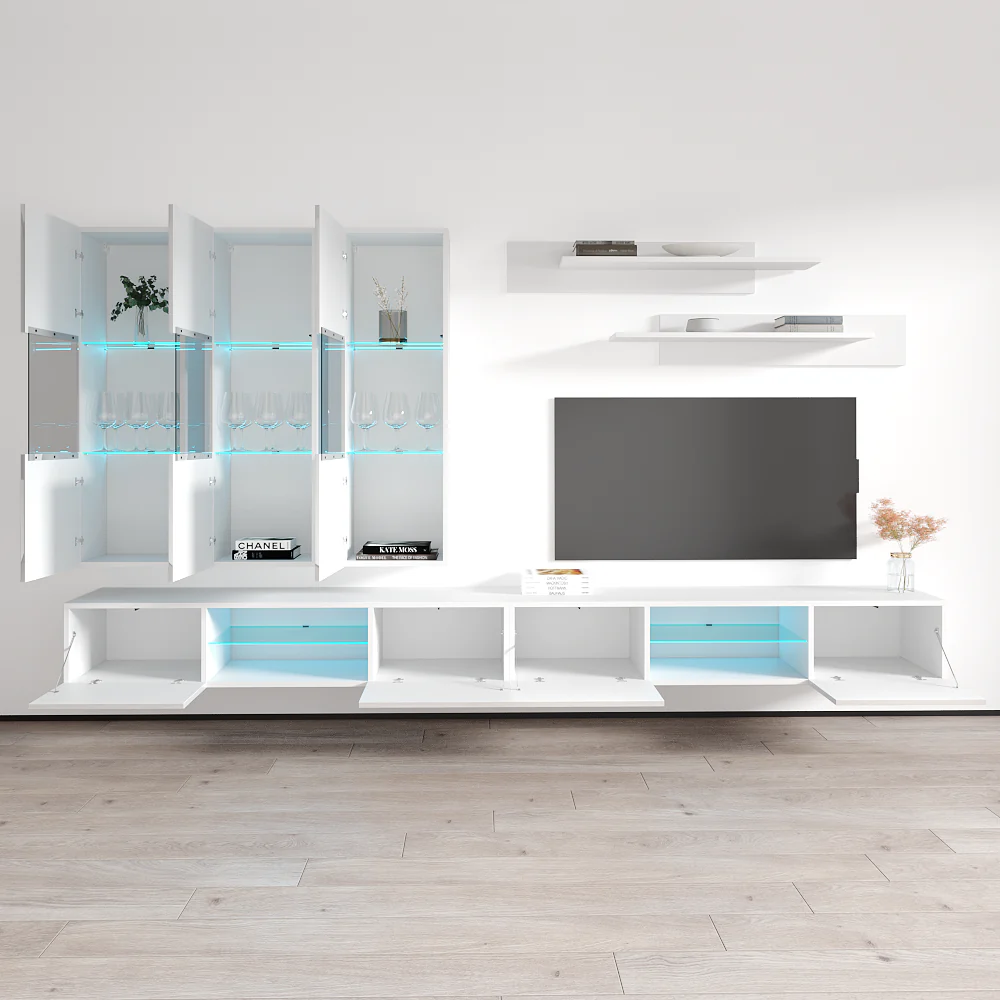 Fly E 33TV Floating Entertainment Center - Image 39