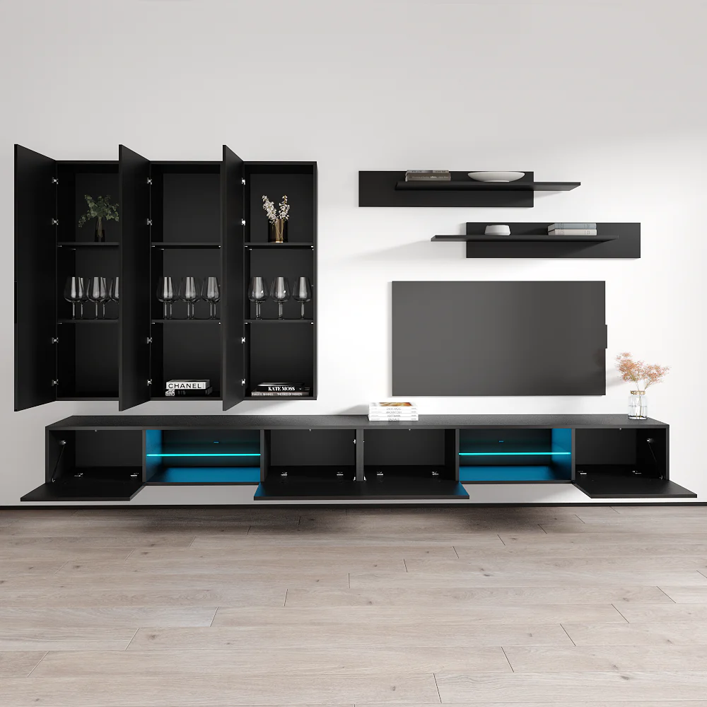 Fly E 33TV Floating Entertainment Center - Image 4