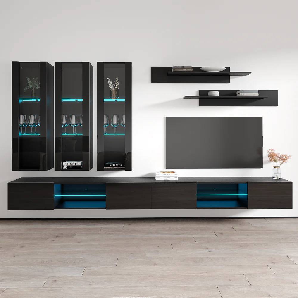 Fly E 33TV Floating Entertainment Center - Image 41