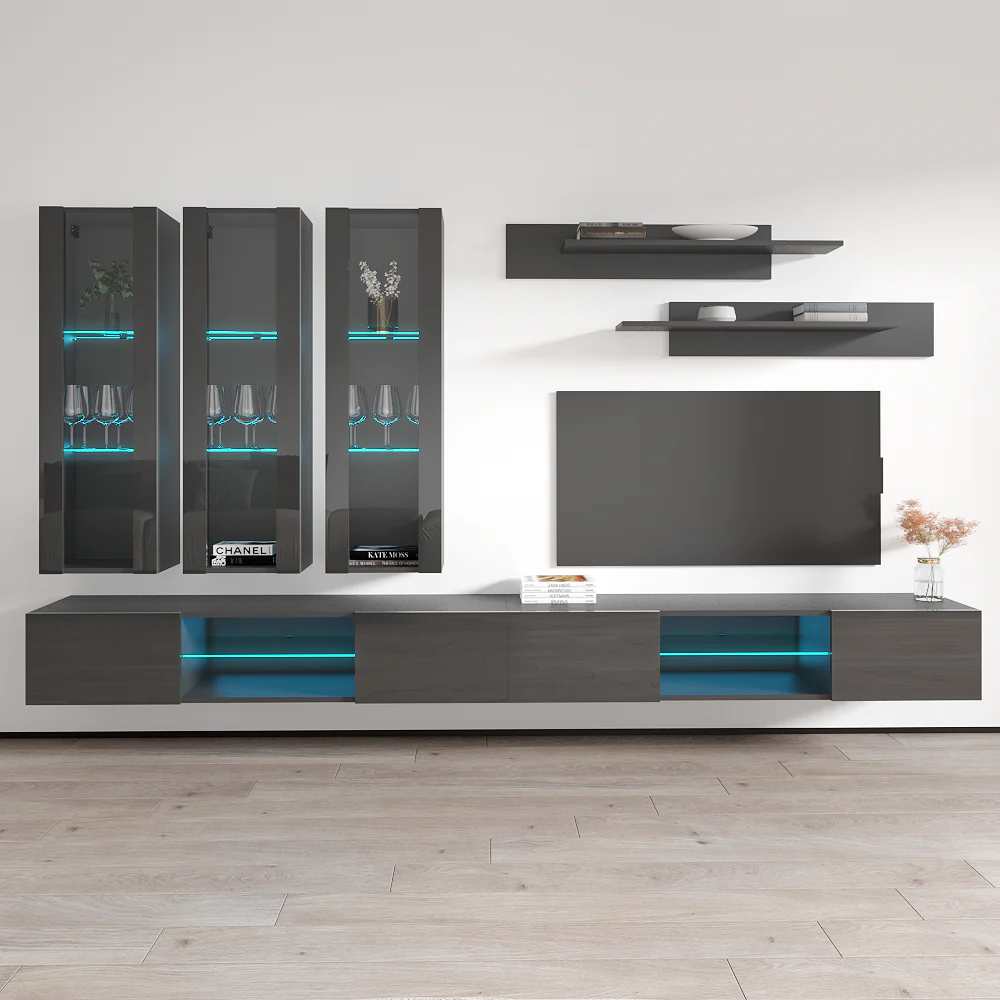 Fly E 33TV Floating Entertainment Center - Image 46