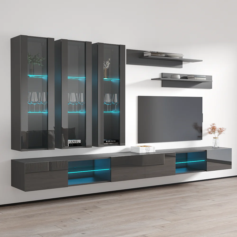 Fly E 33TV Floating Entertainment Center - Image 47