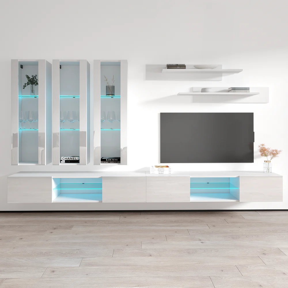 Fly E 33TV Floating Entertainment Center - Image 56
