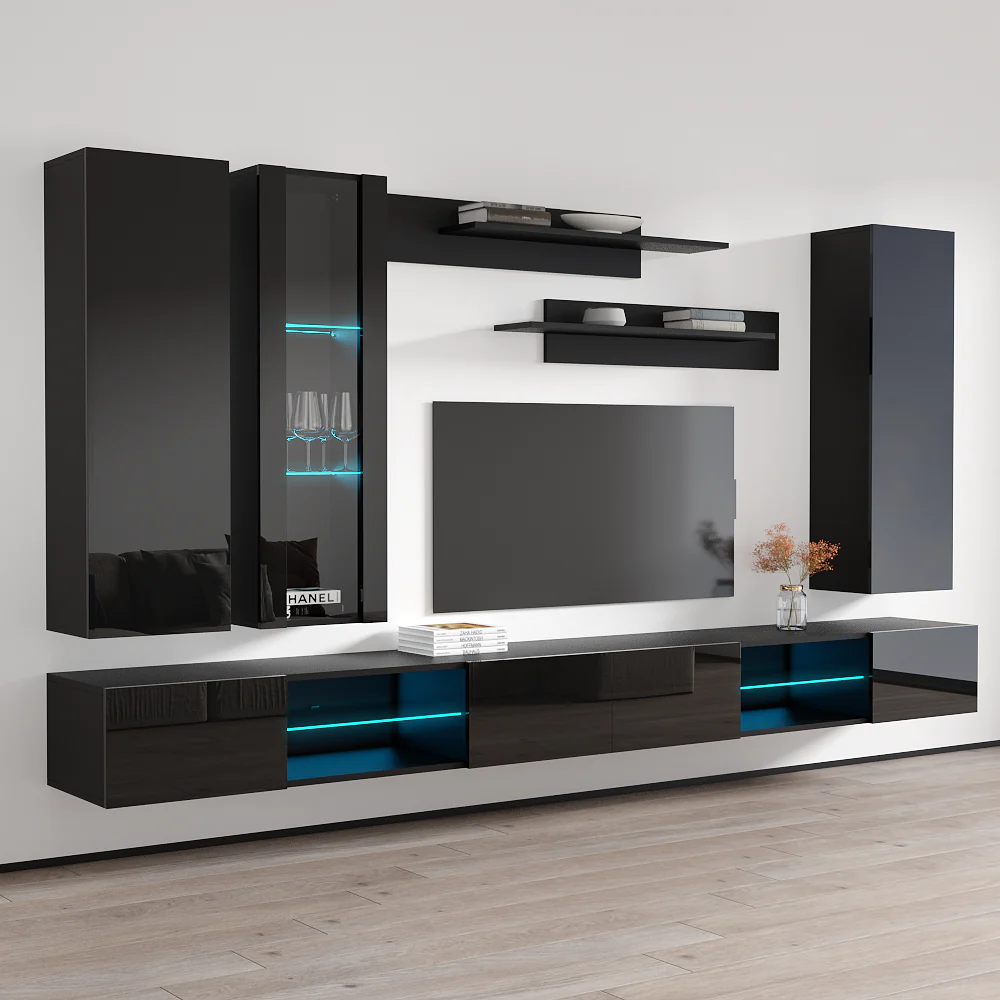 Fly E 33TV Floating Entertainment Center - Image 62