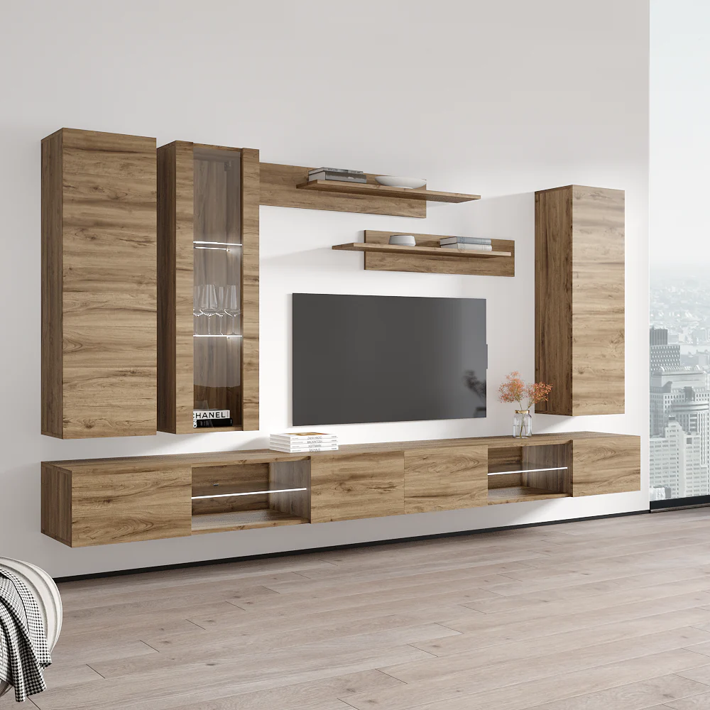 Fly E 33TV Floating Entertainment Center - Image 73