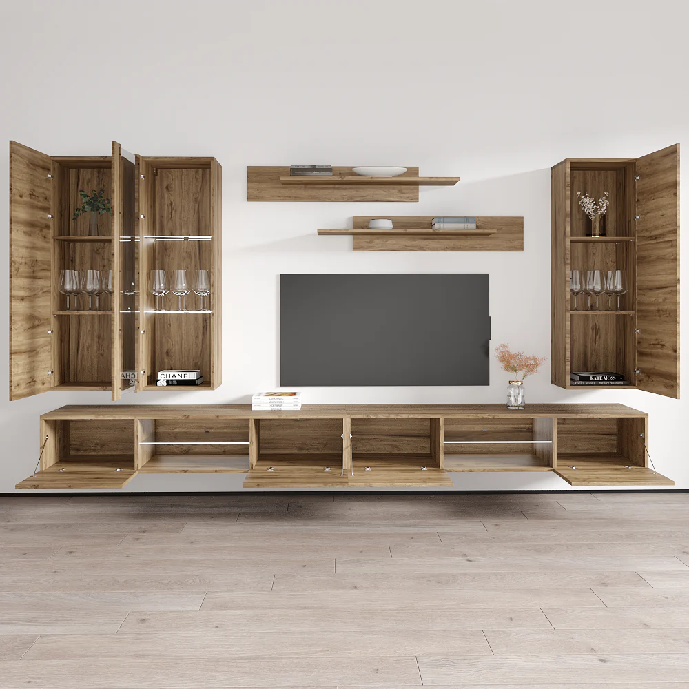 Fly E 33TV Floating Entertainment Center - Image 74