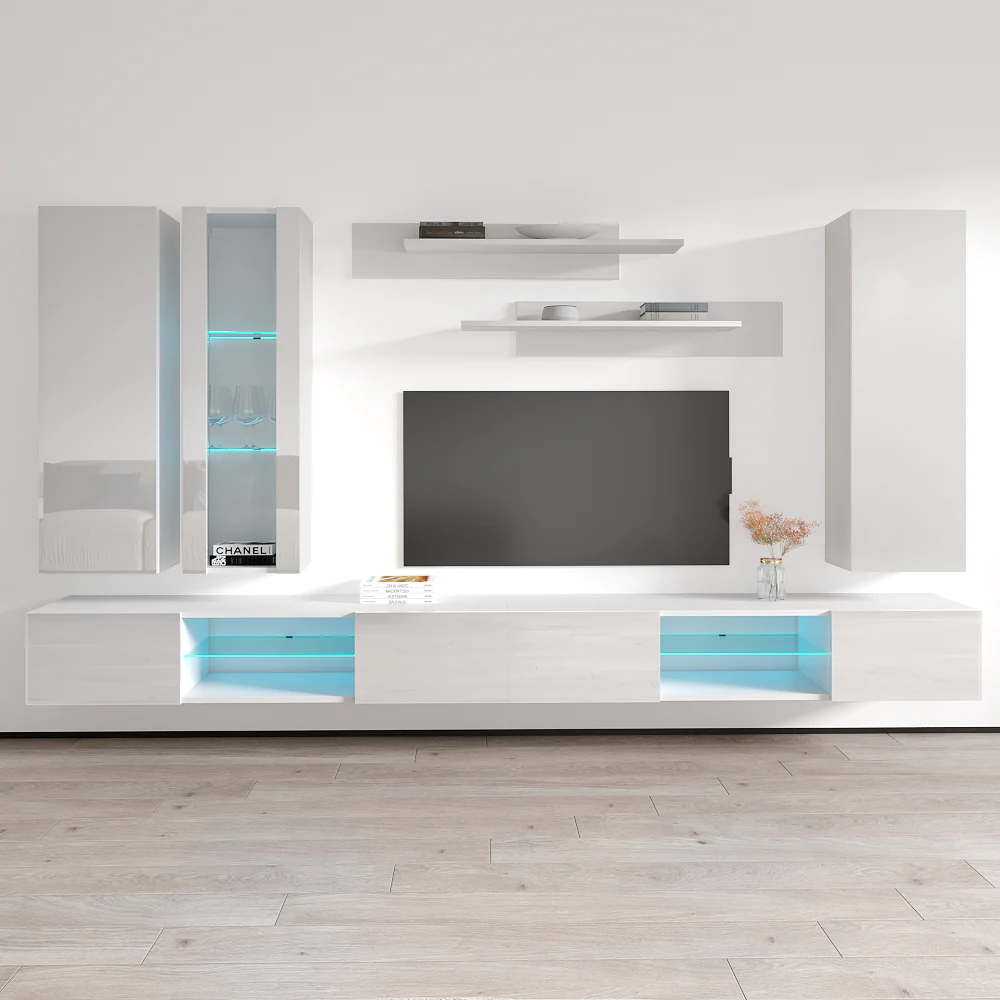 Fly E 33TV Floating Entertainment Center - Image 76