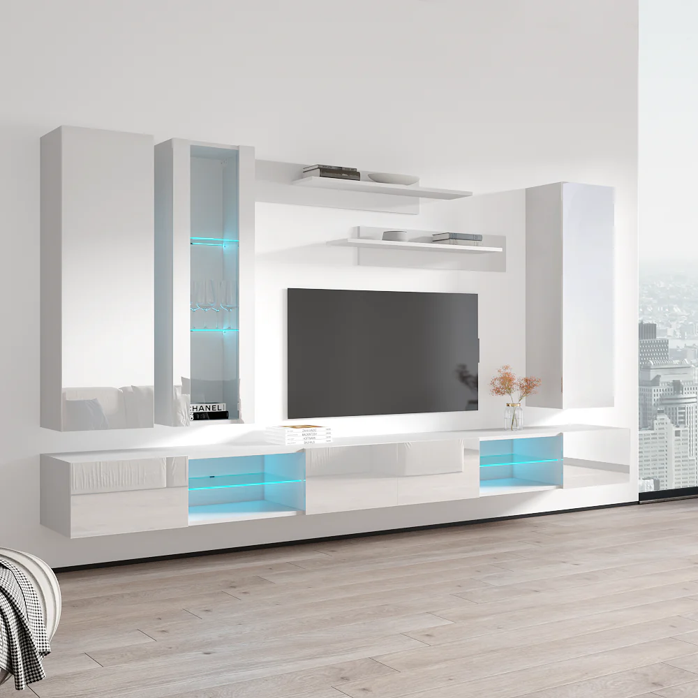 Fly E 33TV Floating Entertainment Center - Image 78