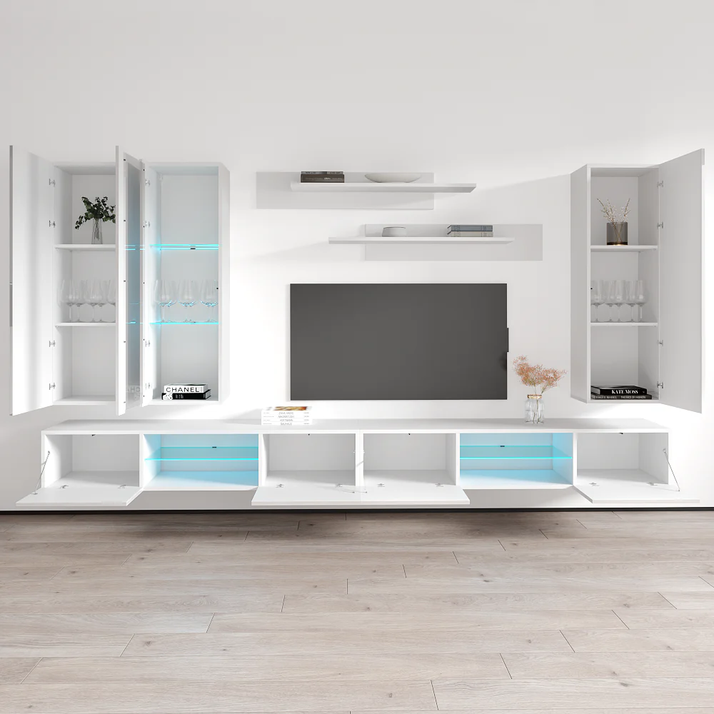 Fly E 33TV Floating Entertainment Center - Image 79