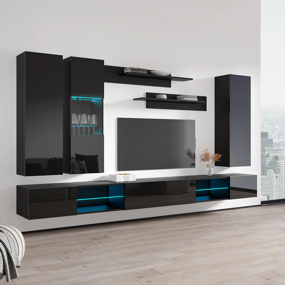 Fly E 33TV Floating Entertainment Center - Image 83