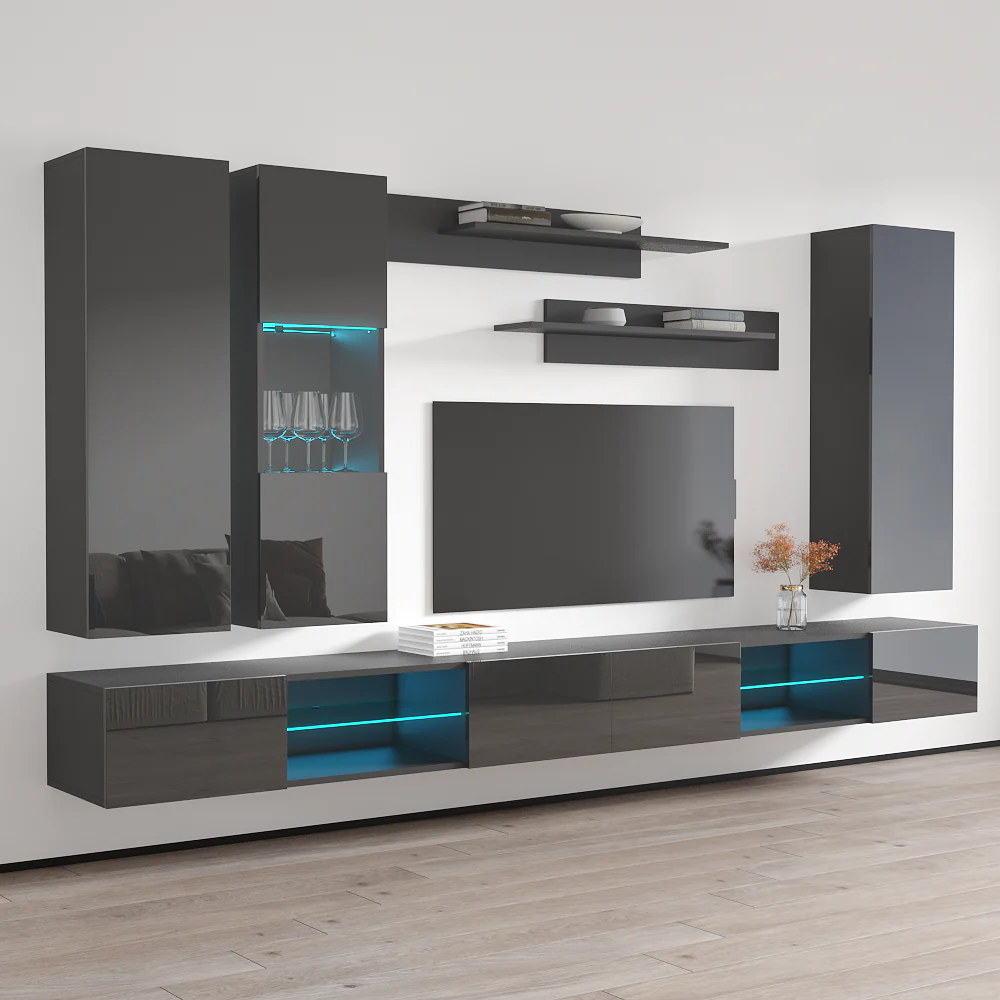Fly E 33TV Floating Entertainment Center - Image 87