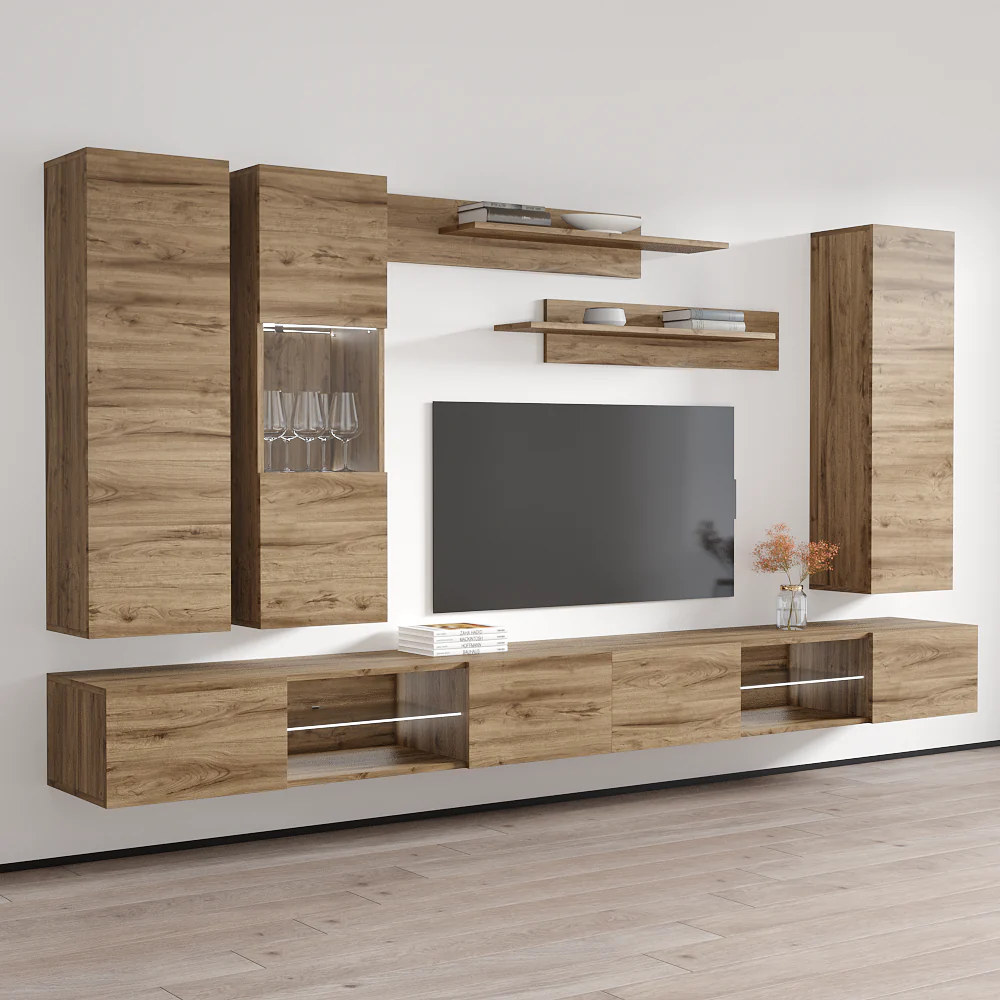 Fly E 33TV Floating Entertainment Center - Image 92