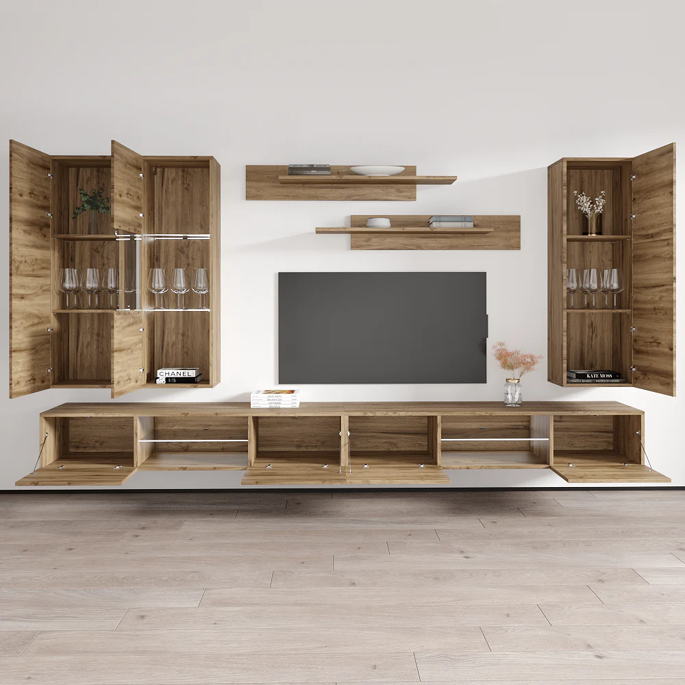Fly E 33TV Floating Entertainment Center - Image 94
