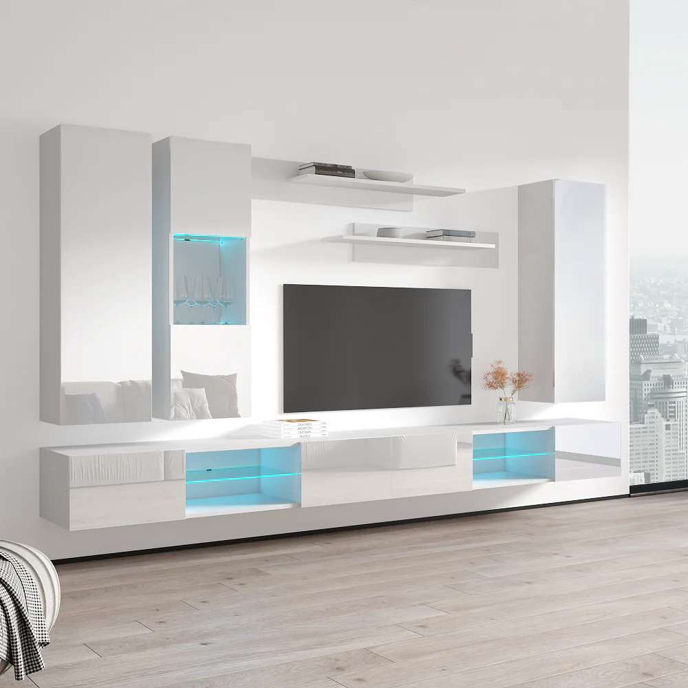 Fly E 33TV Floating Entertainment Center - Image 98