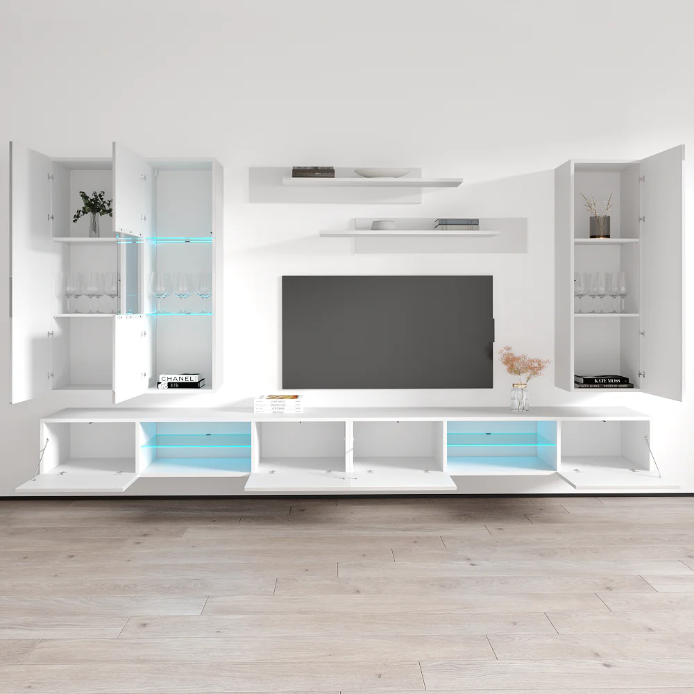 Fly E 33TV Floating Entertainment Center - Image 99