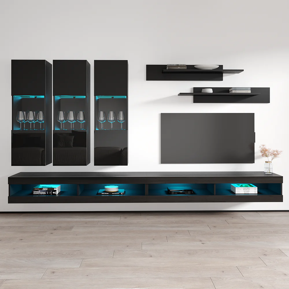 Fly E 34TV Floating Entertainment Center - Image 21