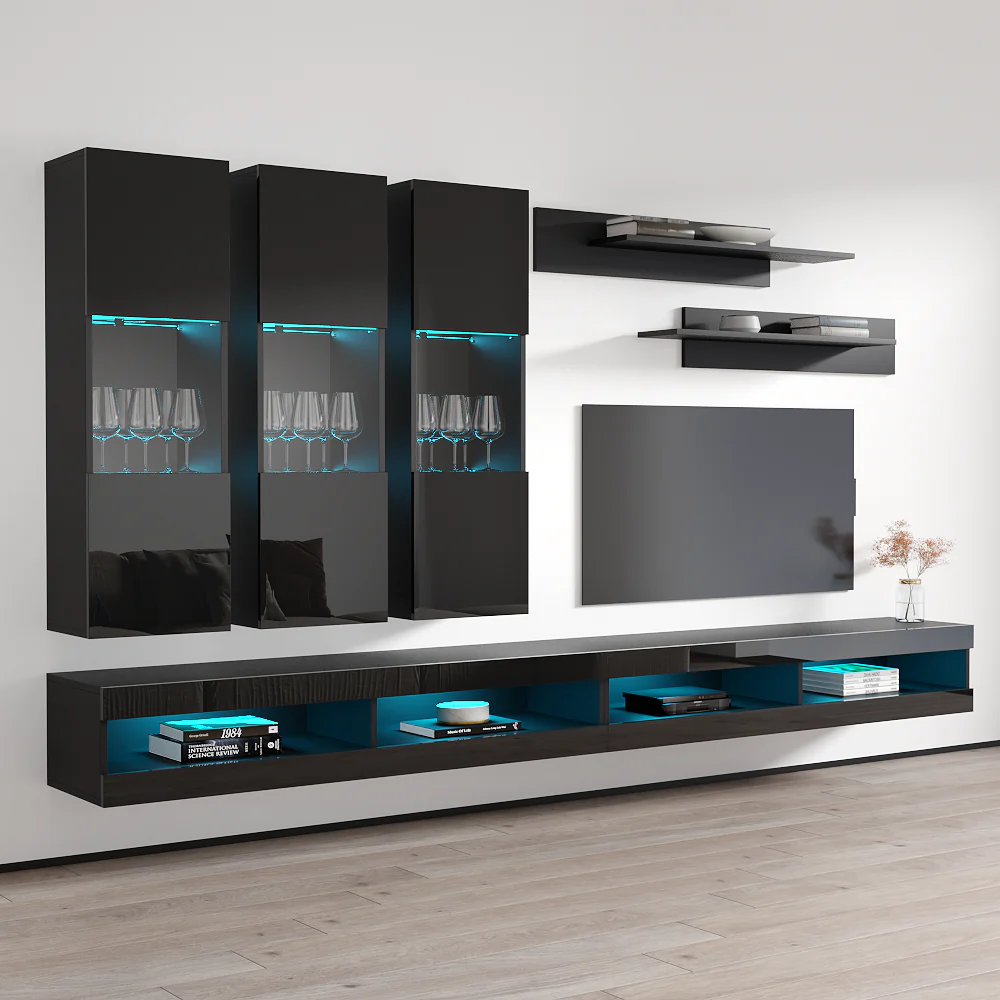 Fly E 34TV Floating Entertainment Center - Image 22