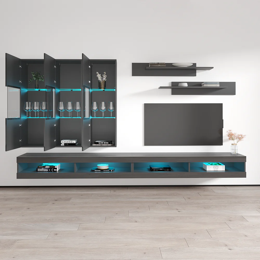 Fly E 34TV Floating Entertainment Center - Image 29