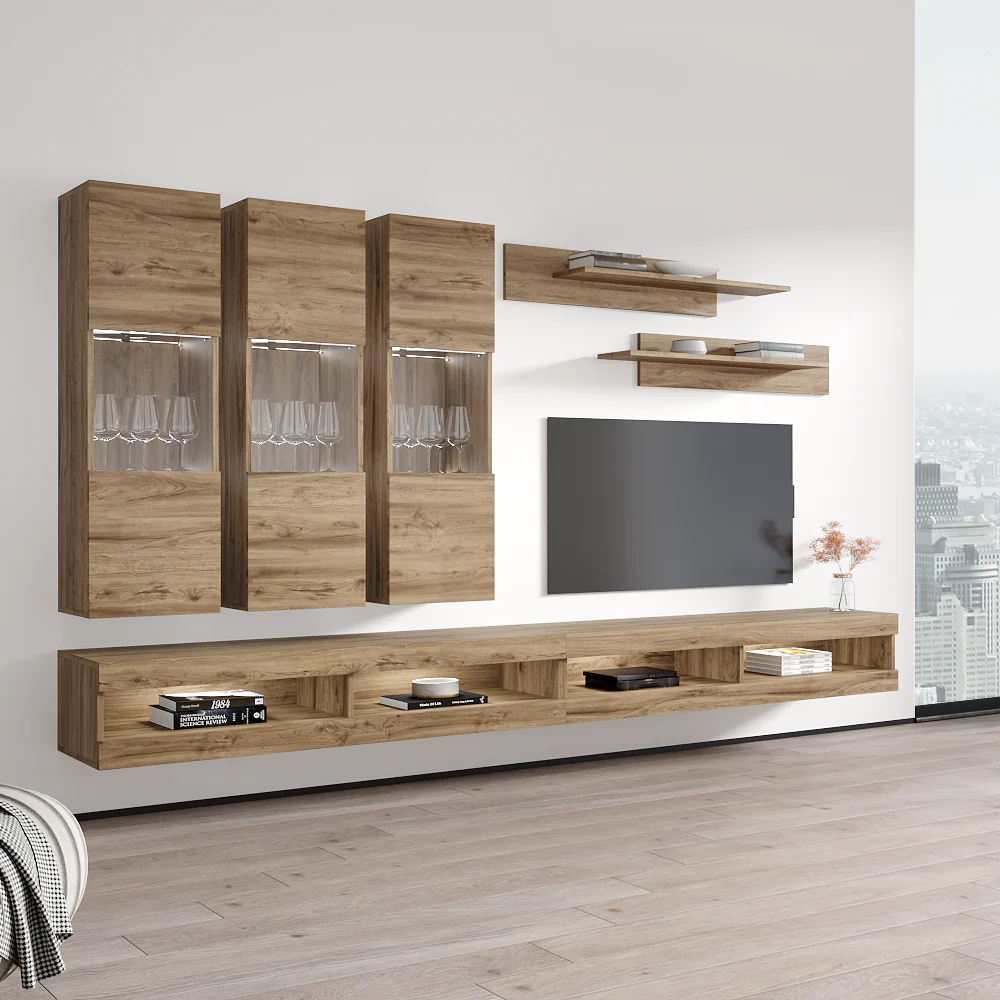 Fly E 34TV Floating Entertainment Center - Image 33
