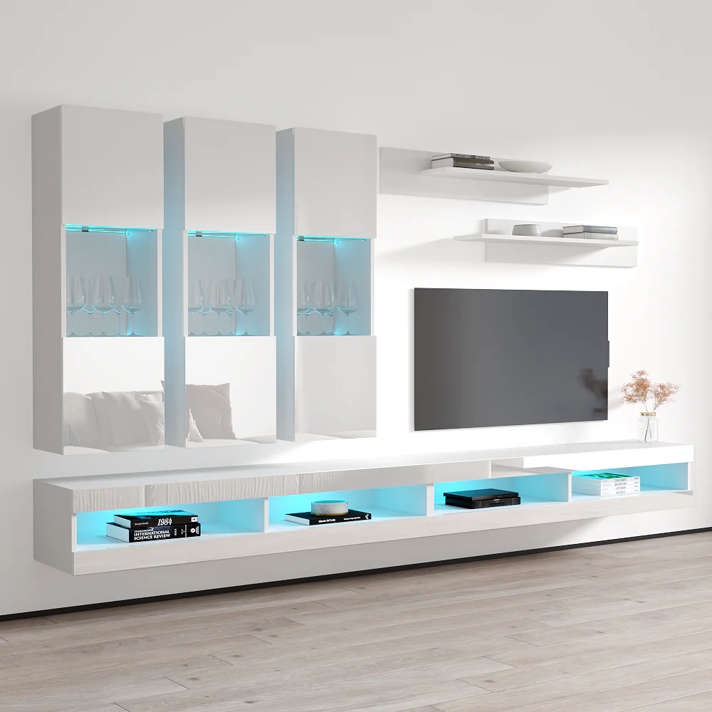 Fly E 34TV Floating Entertainment Center - Image 37