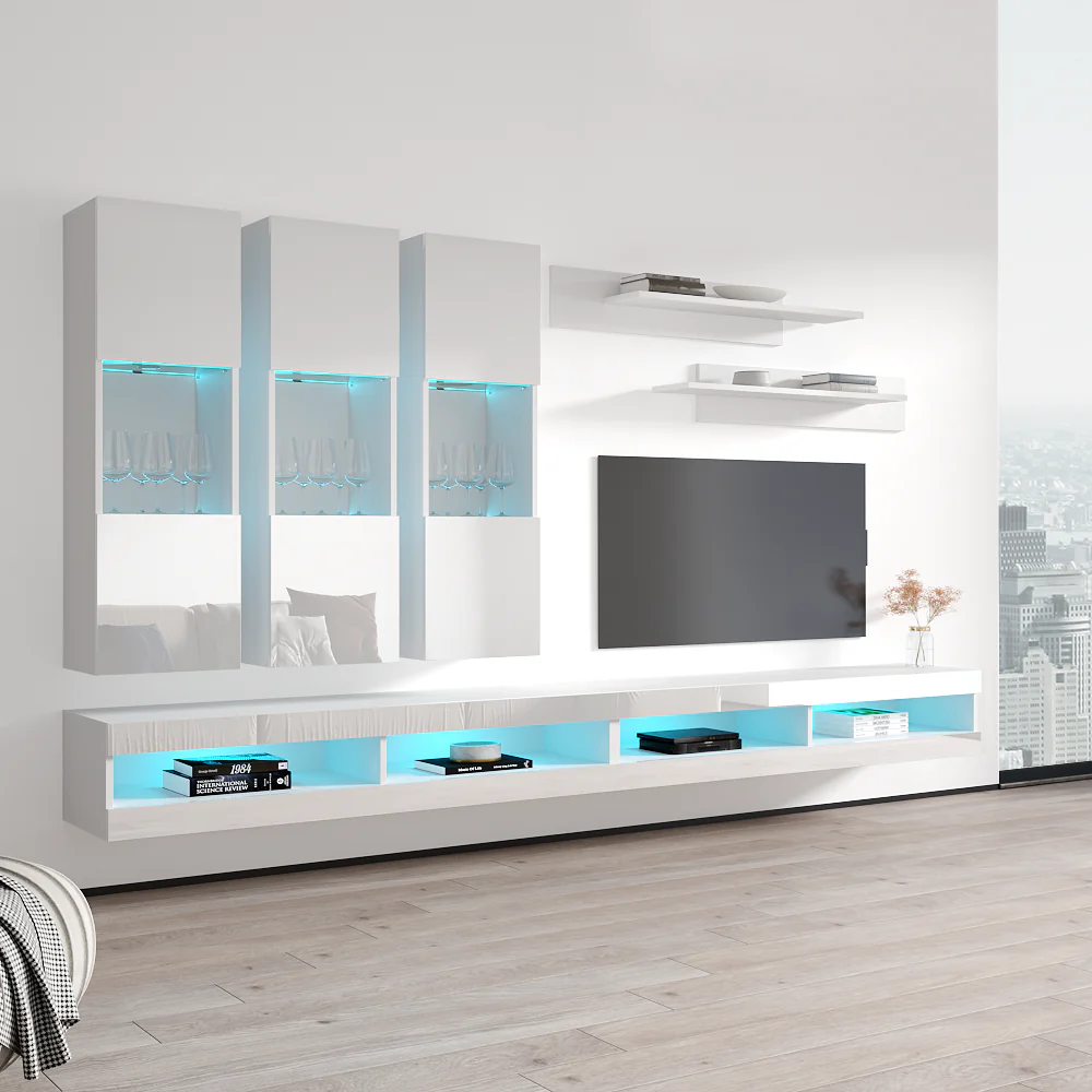 Fly E 34TV Floating Entertainment Center - Image 38