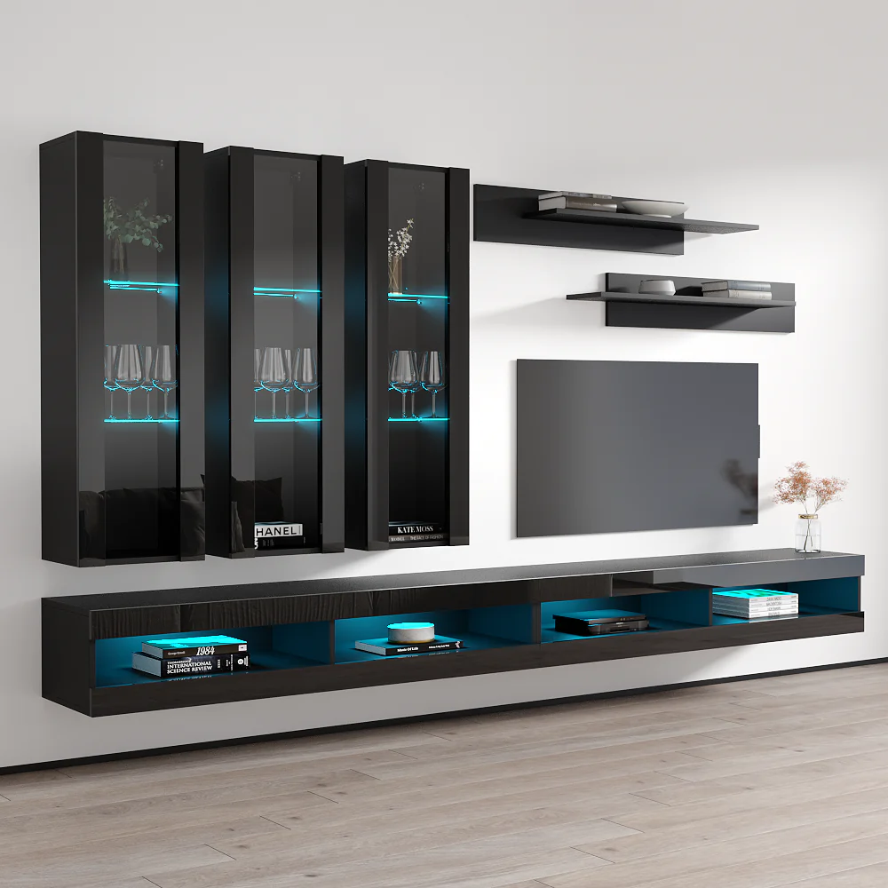 Fly E 34TV Floating Entertainment Center - Image 42