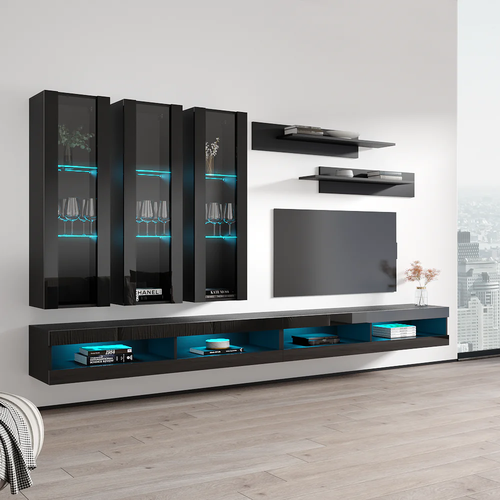 Fly E 34TV Floating Entertainment Center - Image 43