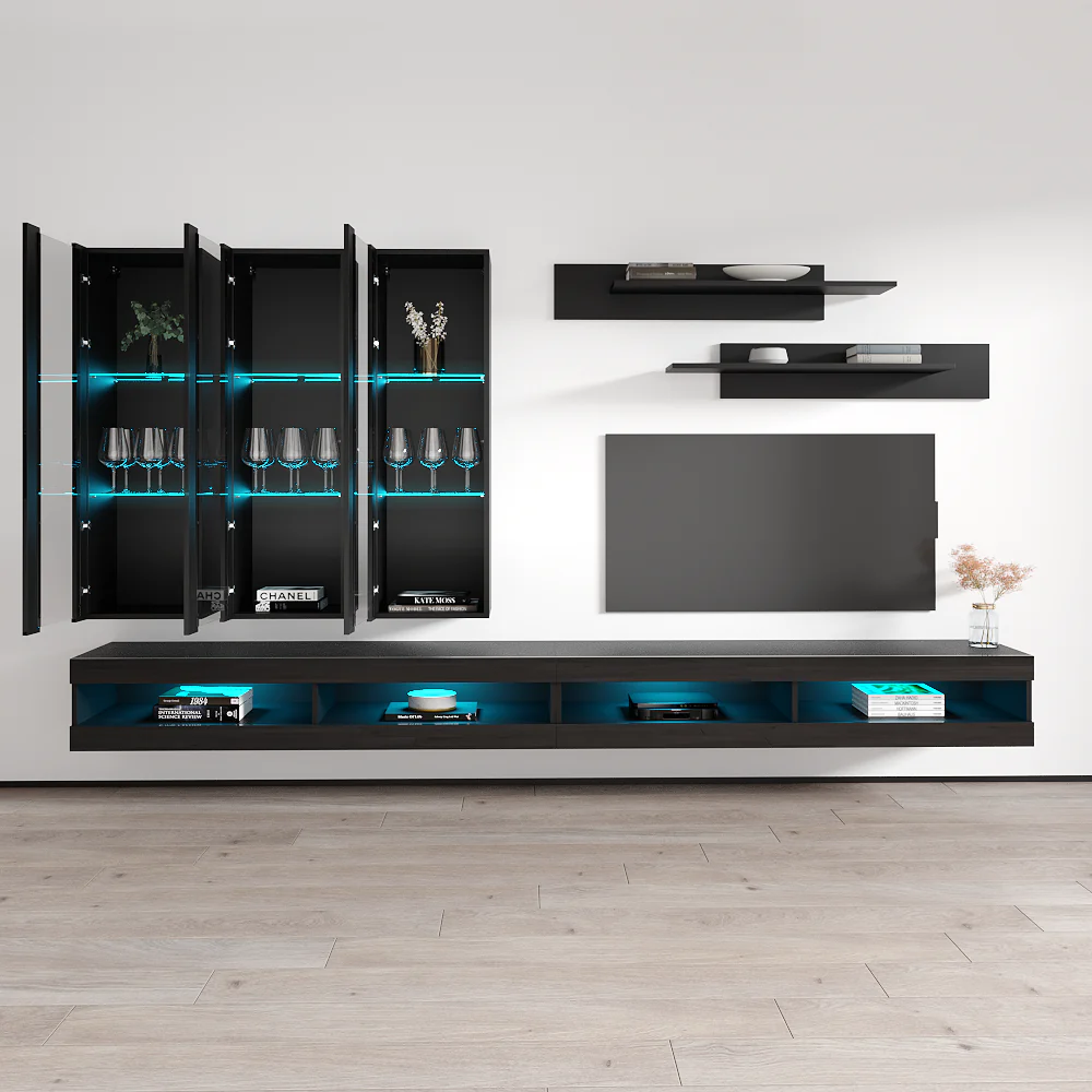 Fly E 34TV Floating Entertainment Center - Image 44
