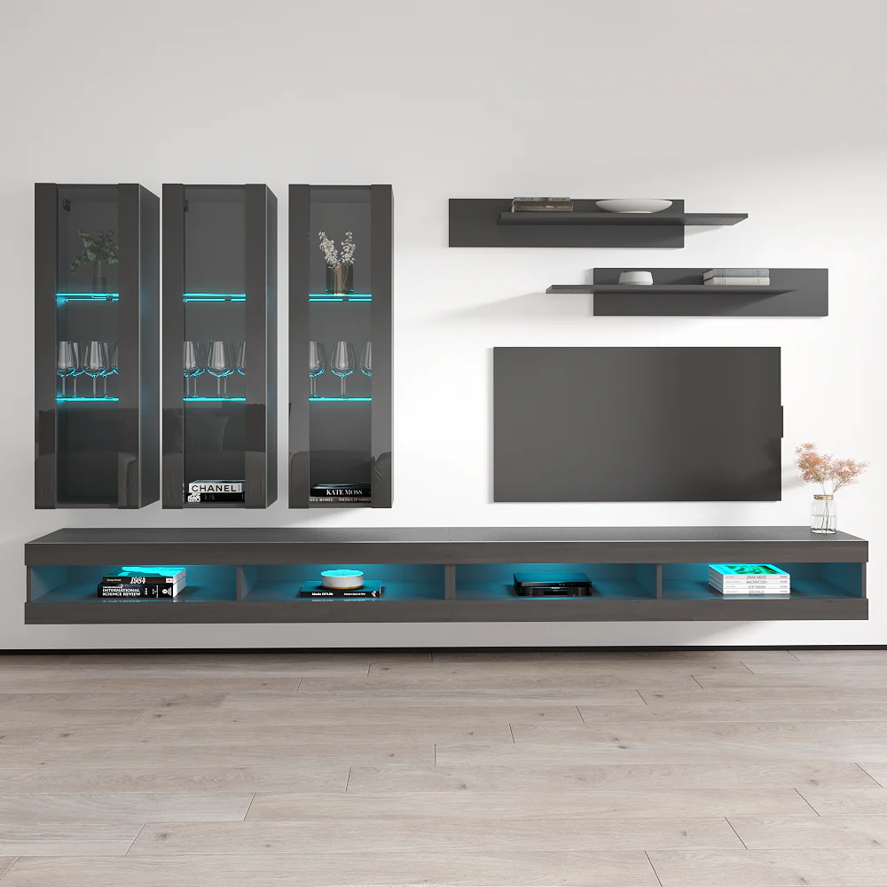 Fly E 34TV Floating Entertainment Center - Image 46