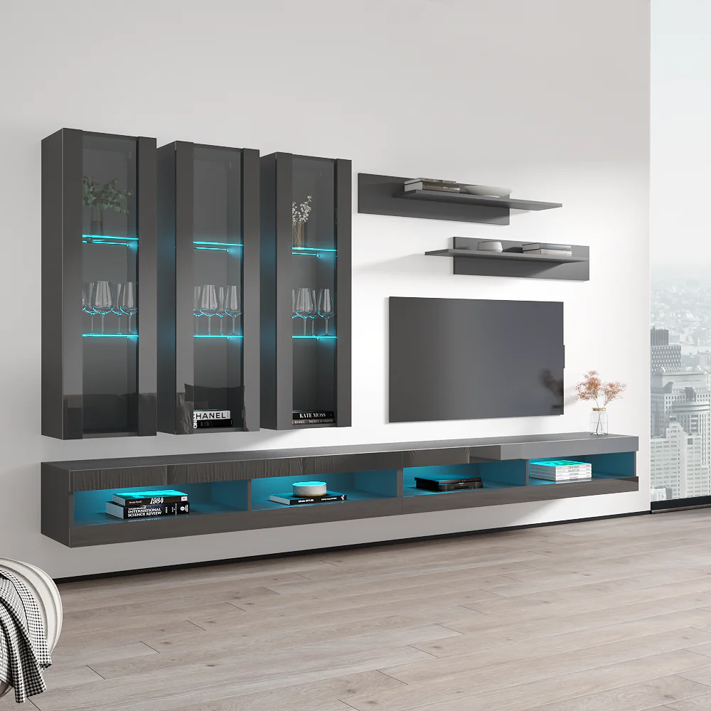 Fly E 34TV Floating Entertainment Center - Image 48