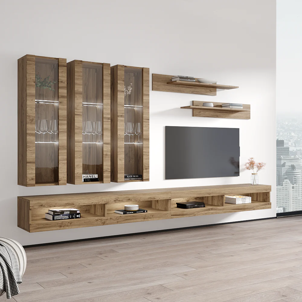 Fly E 34TV Floating Entertainment Center - Image 53