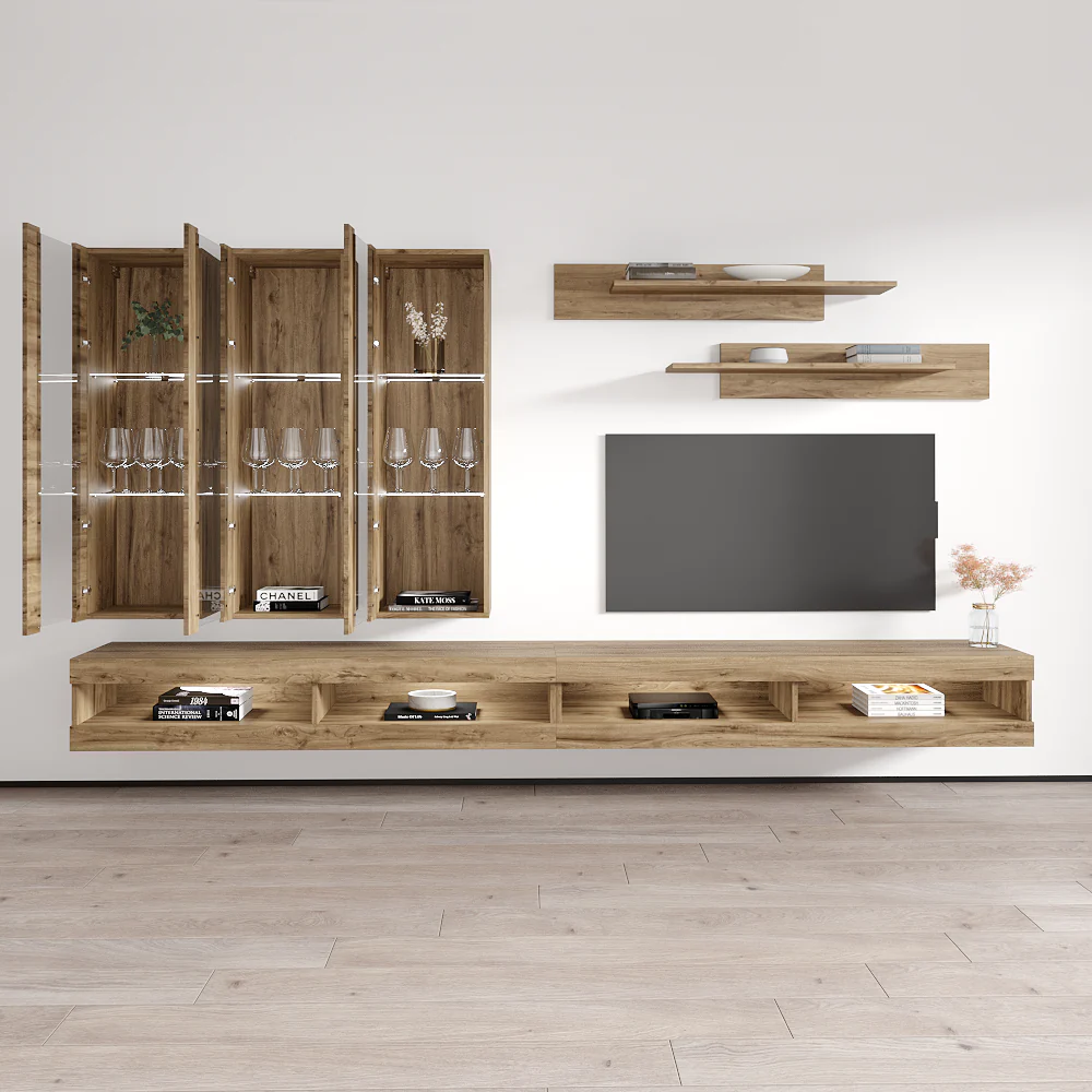Fly E 34TV Floating Entertainment Center - Image 54