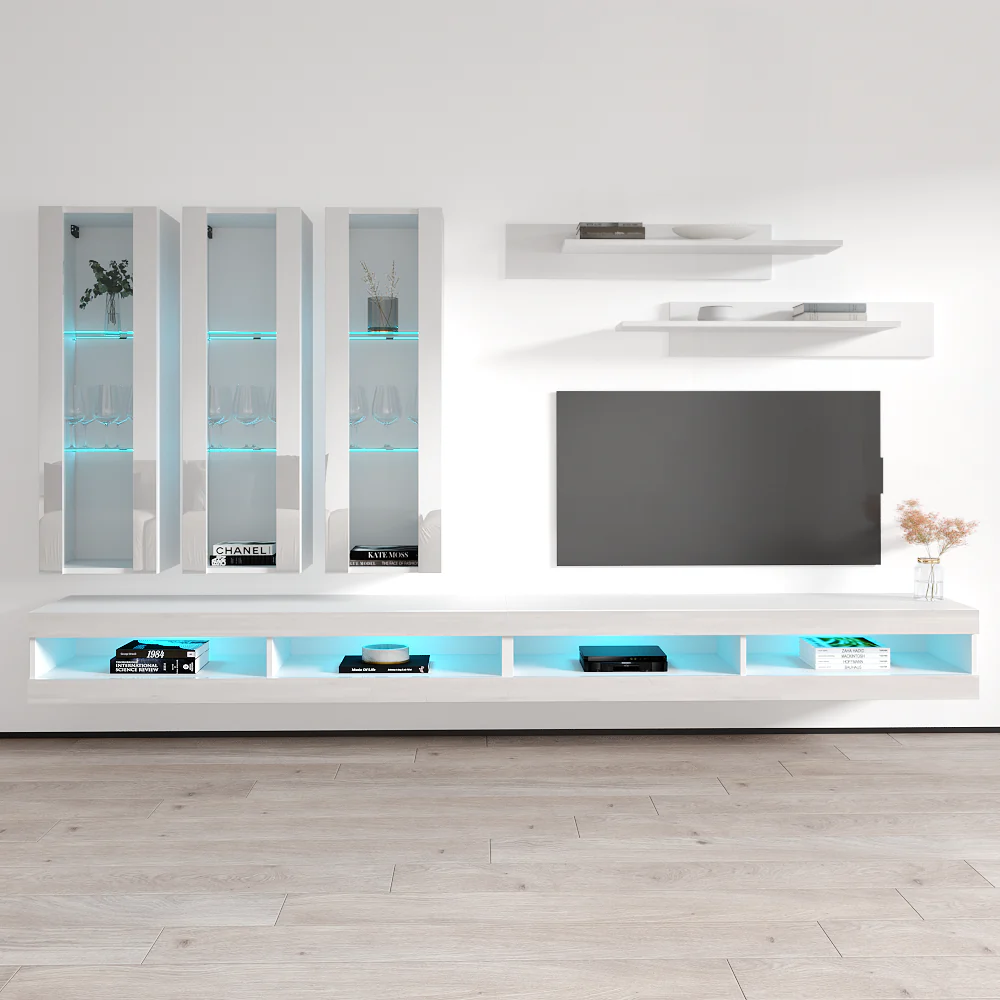 Fly E 34TV Floating Entertainment Center - Image 56