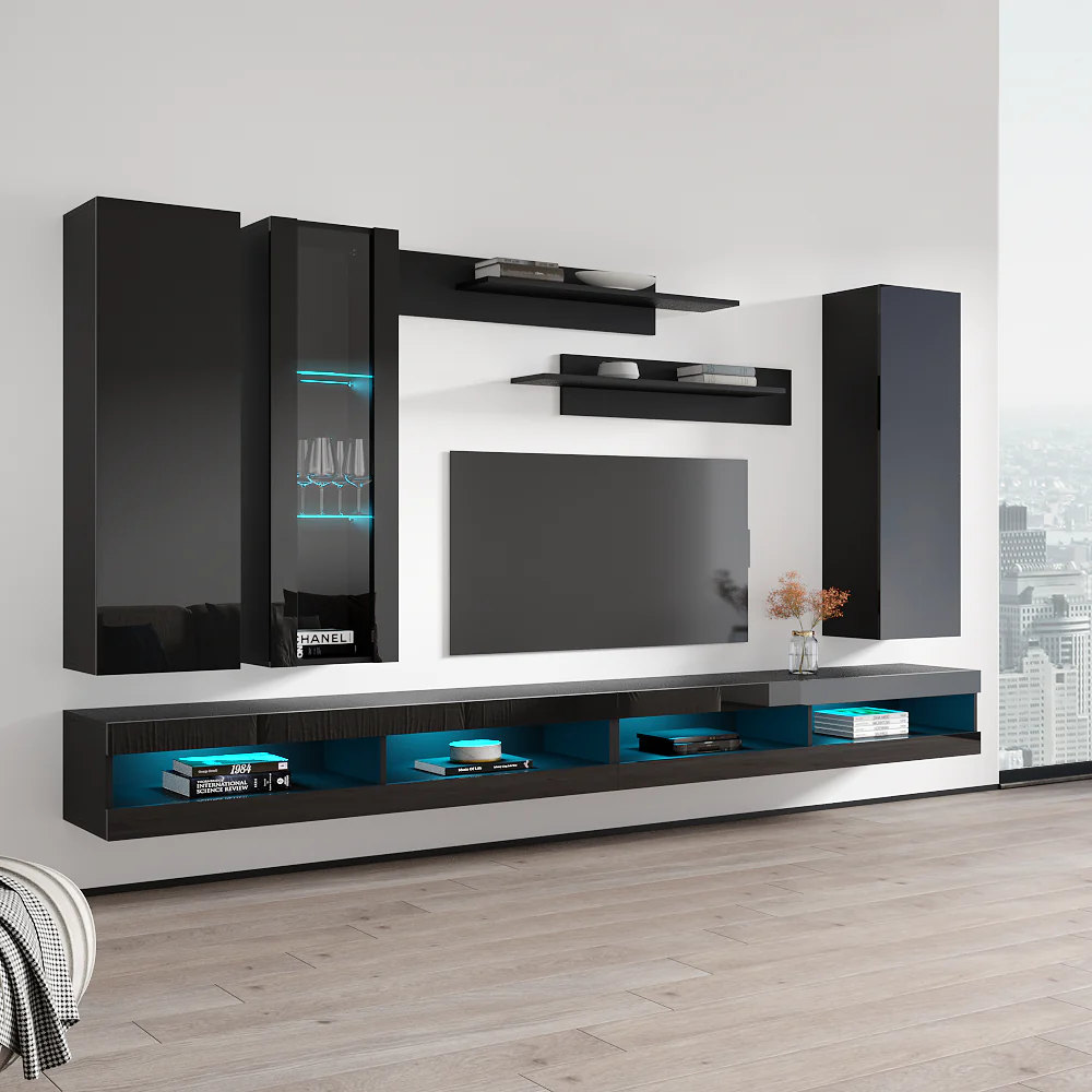 Fly E 34TV Floating Entertainment Center - Image 63