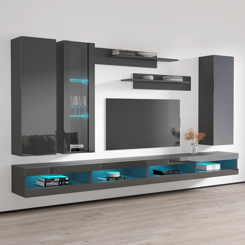 Fly E 34TV Floating Entertainment Center - Image 67