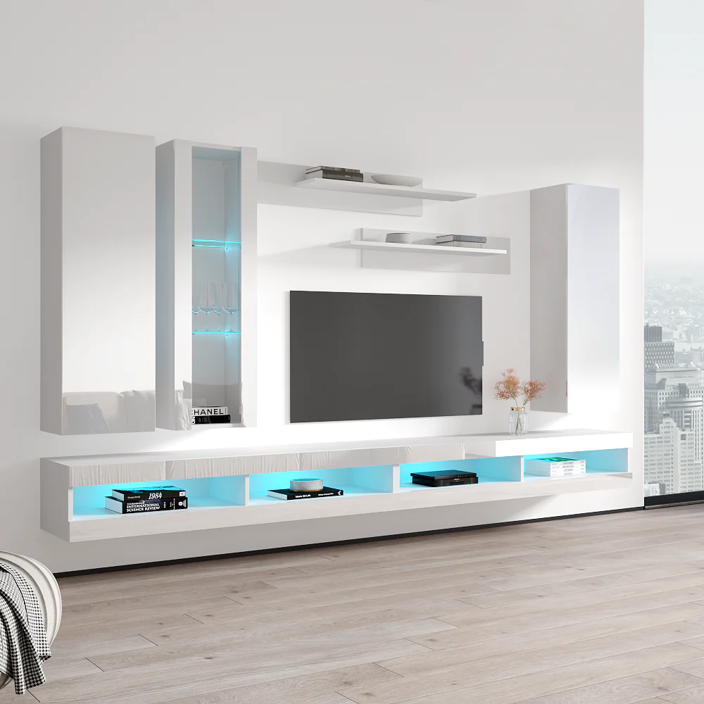 Fly E 34TV Floating Entertainment Center - Image 78