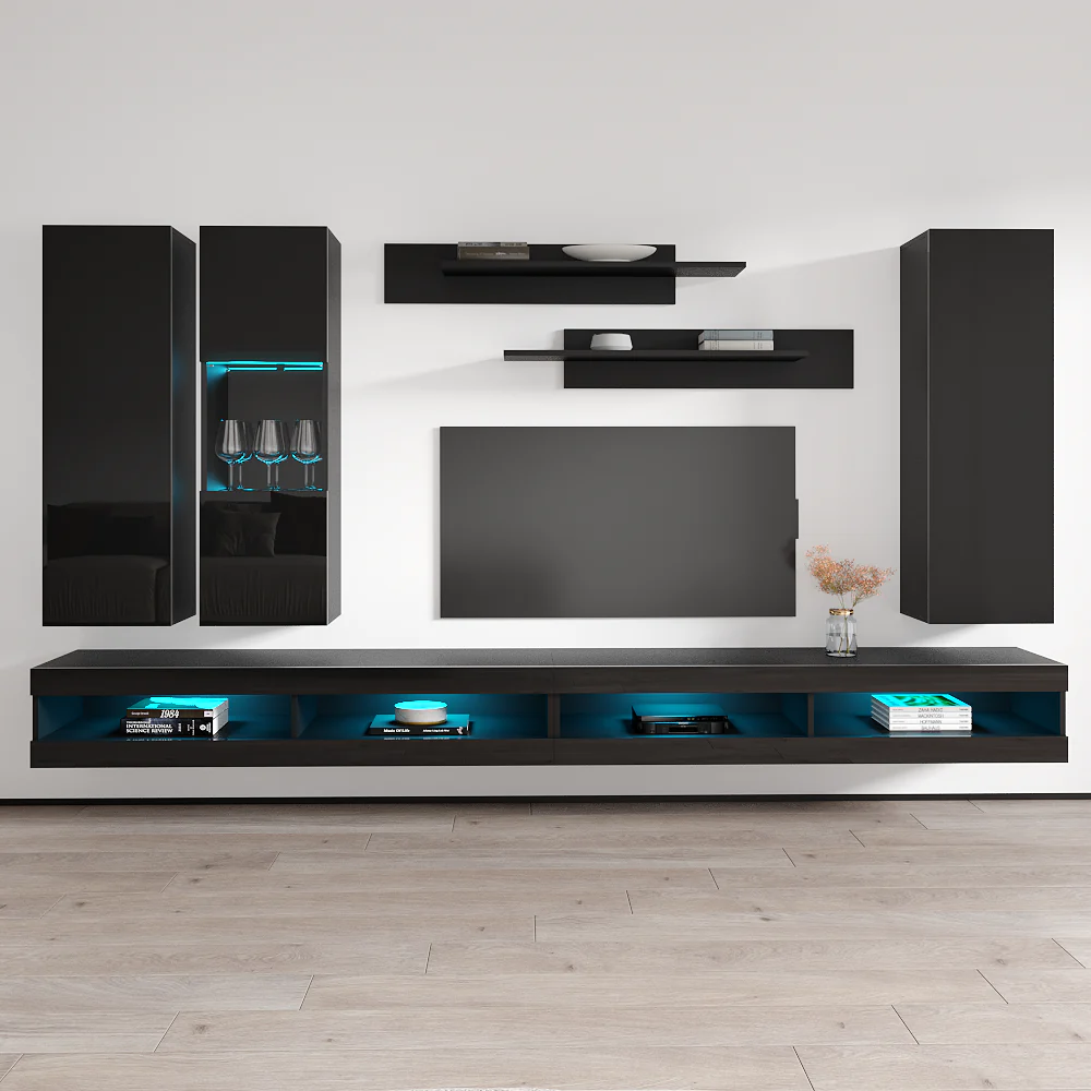 Fly E 34TV Floating Entertainment Center - Image 81