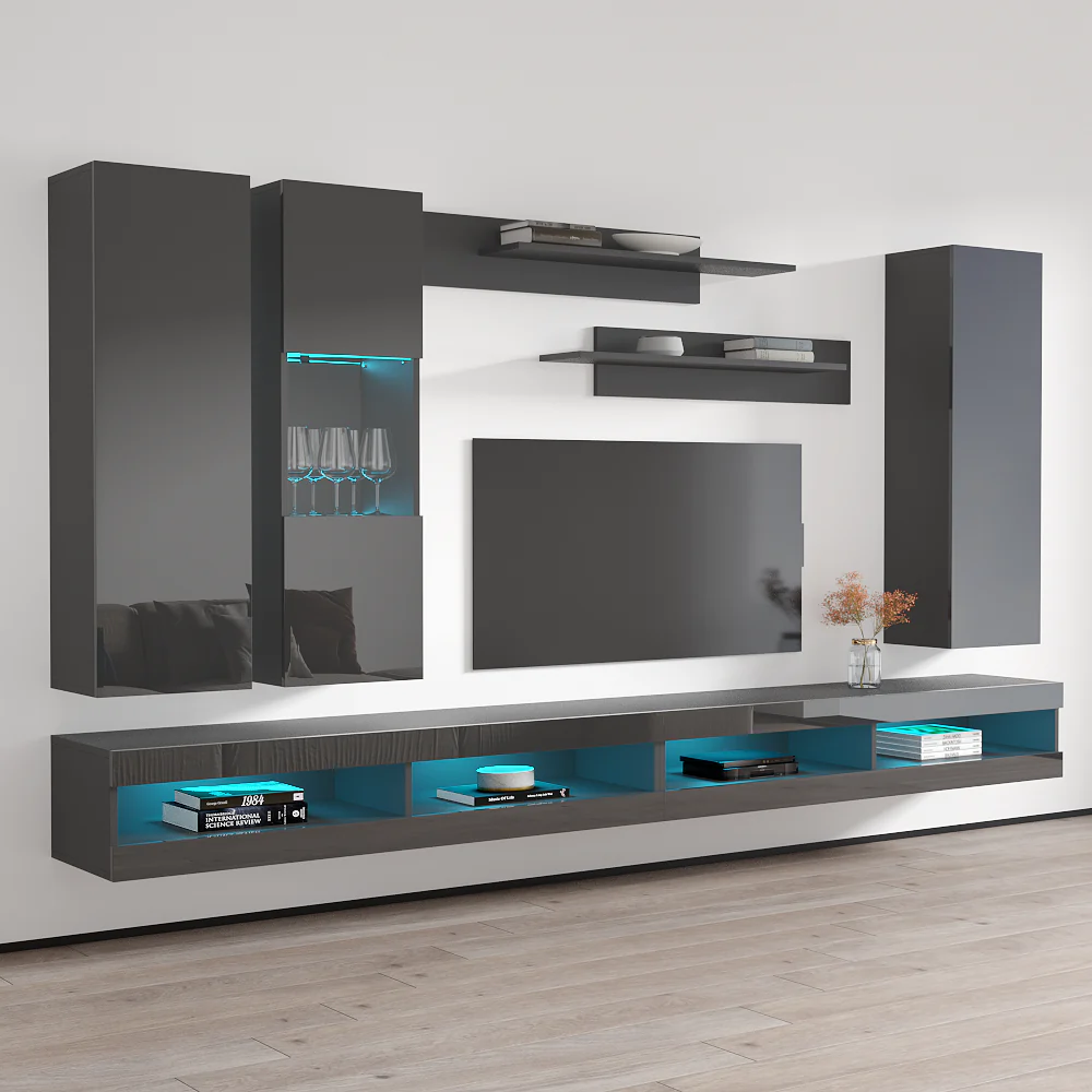 Fly E 34TV Floating Entertainment Center - Image 87