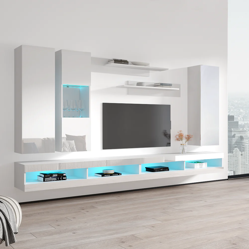 Fly E 34TV Floating Entertainment Center - Image 98